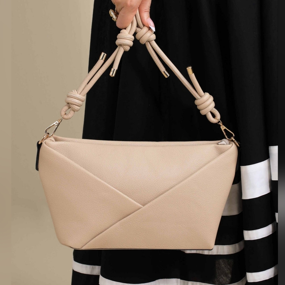 Antik Kraft Chic Beige Crossbody Bag - Picture 13 of 17